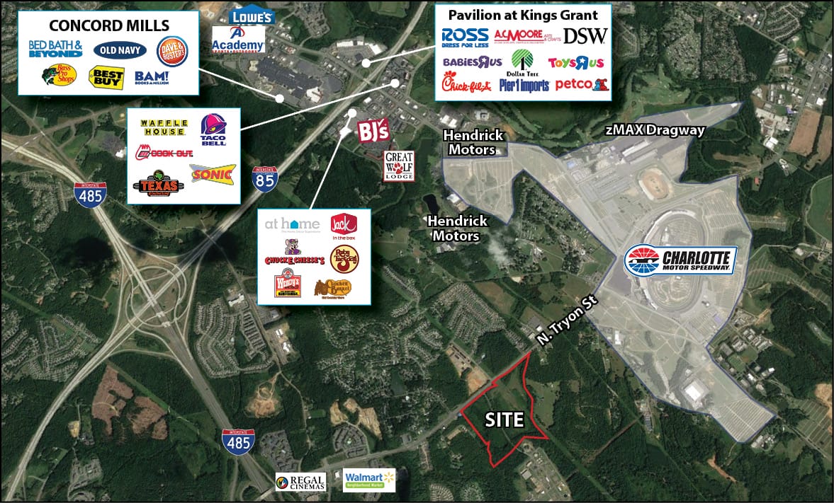 N Tryon Street And Caprington Ave Retail E For Lease Charlotte Nc Trevi Village Charlotte Nc
