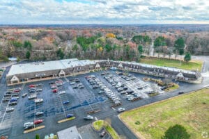 cross pointe marketplace aerial