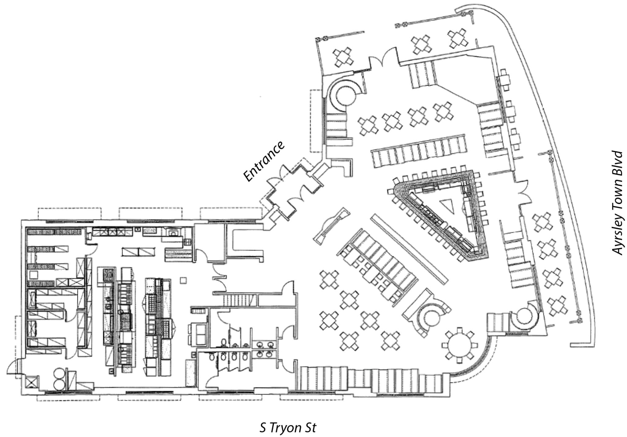 restaurant site plan for web - New South Properties