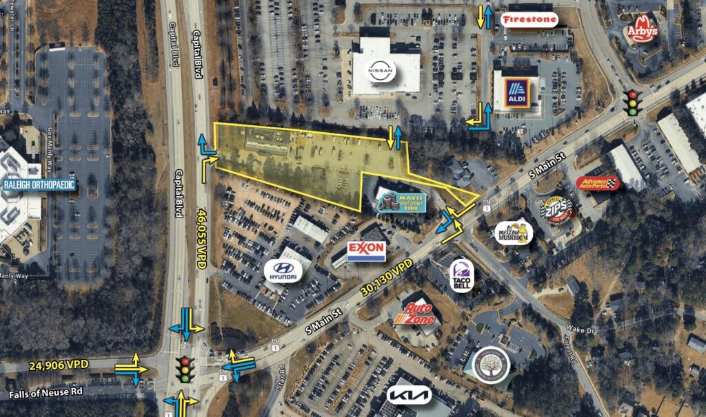 Property photo 1 — Capital Boulevard – 11016 Capital Blvd., Wake Forest, NC 27587