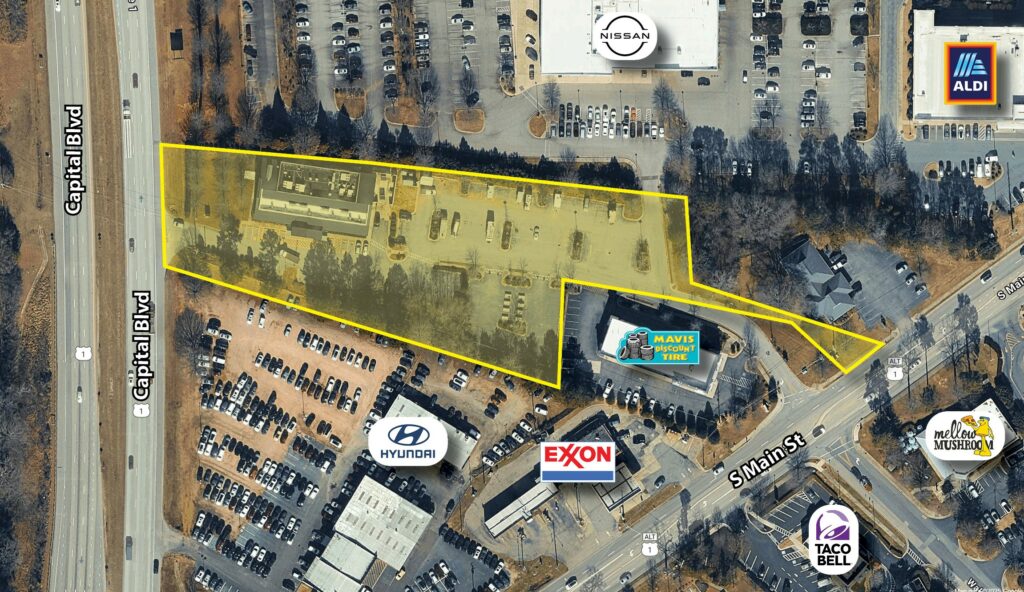 Property photo 1 — 11016 Capital Blvd – Wake Forest, NC