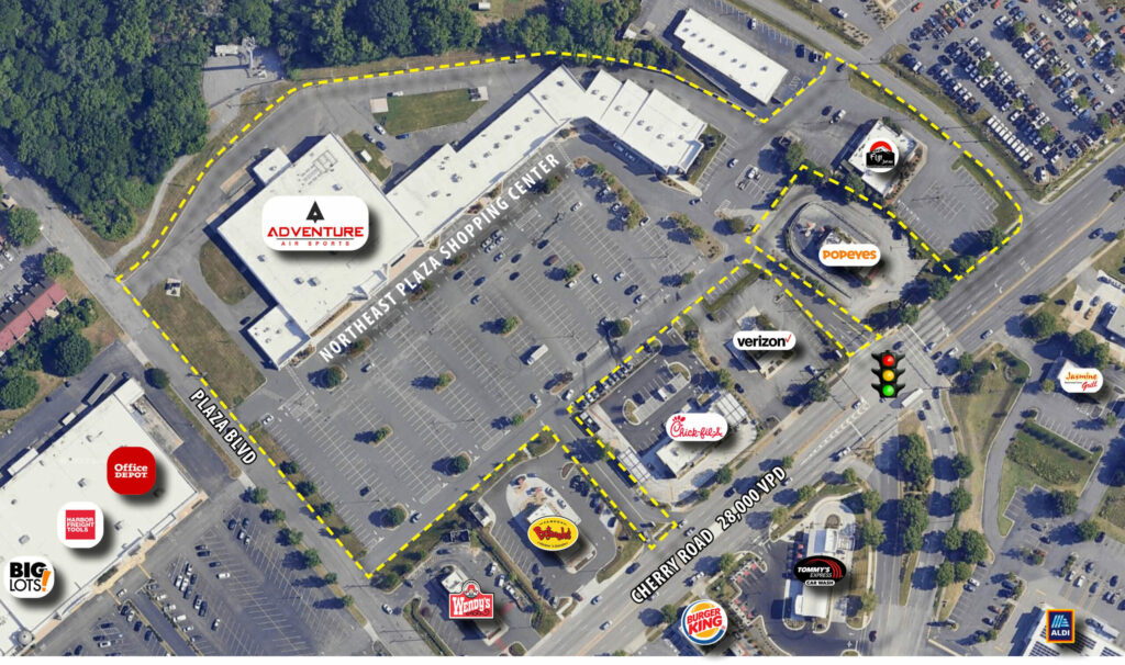 Property photo 8 — Northeast Plaza – 2375 Cherry Road